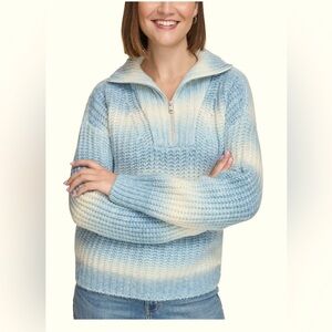 NWT Calvin Klein Womens Space Dye Knit Sweater Size L